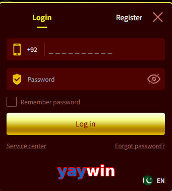 Yaywin login preview